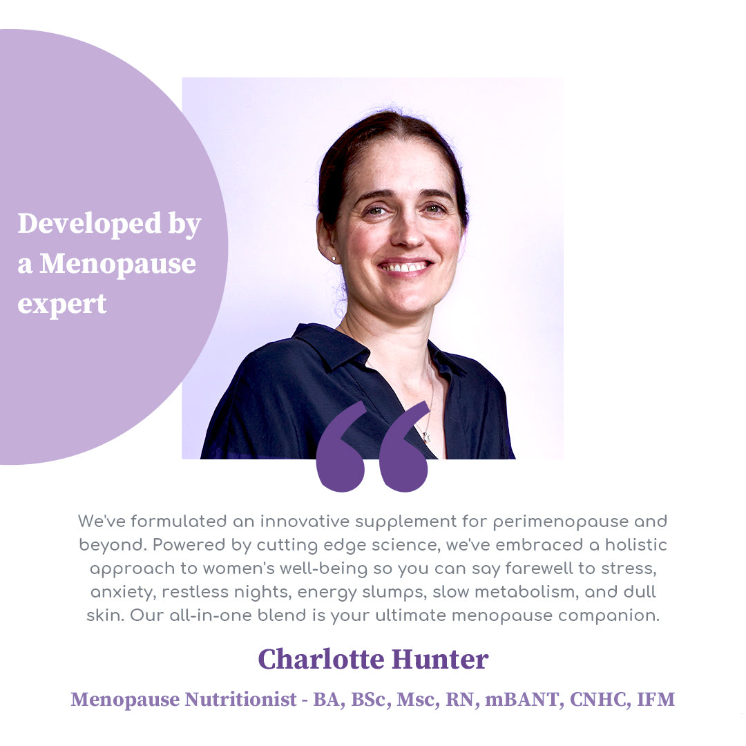 Menopause Support x Charlotte Hunter