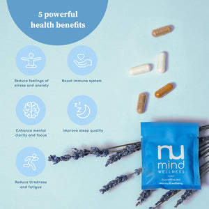 Stress & Mild Anxiety Support ( Powder Drink or Capsules)